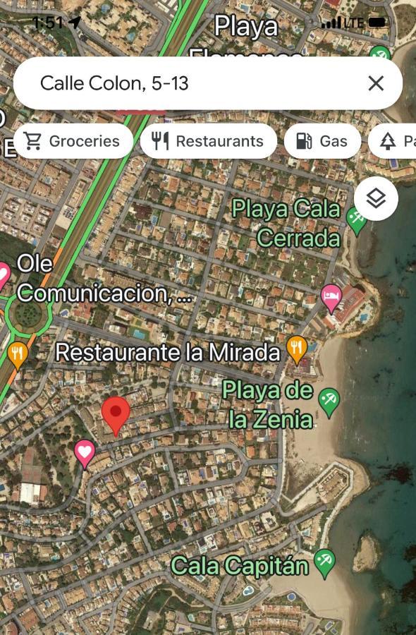 Orihuela Costa 2-Bedroom 1-Bath Renovated Vacation Rental On La Zenia Beach Exterior foto